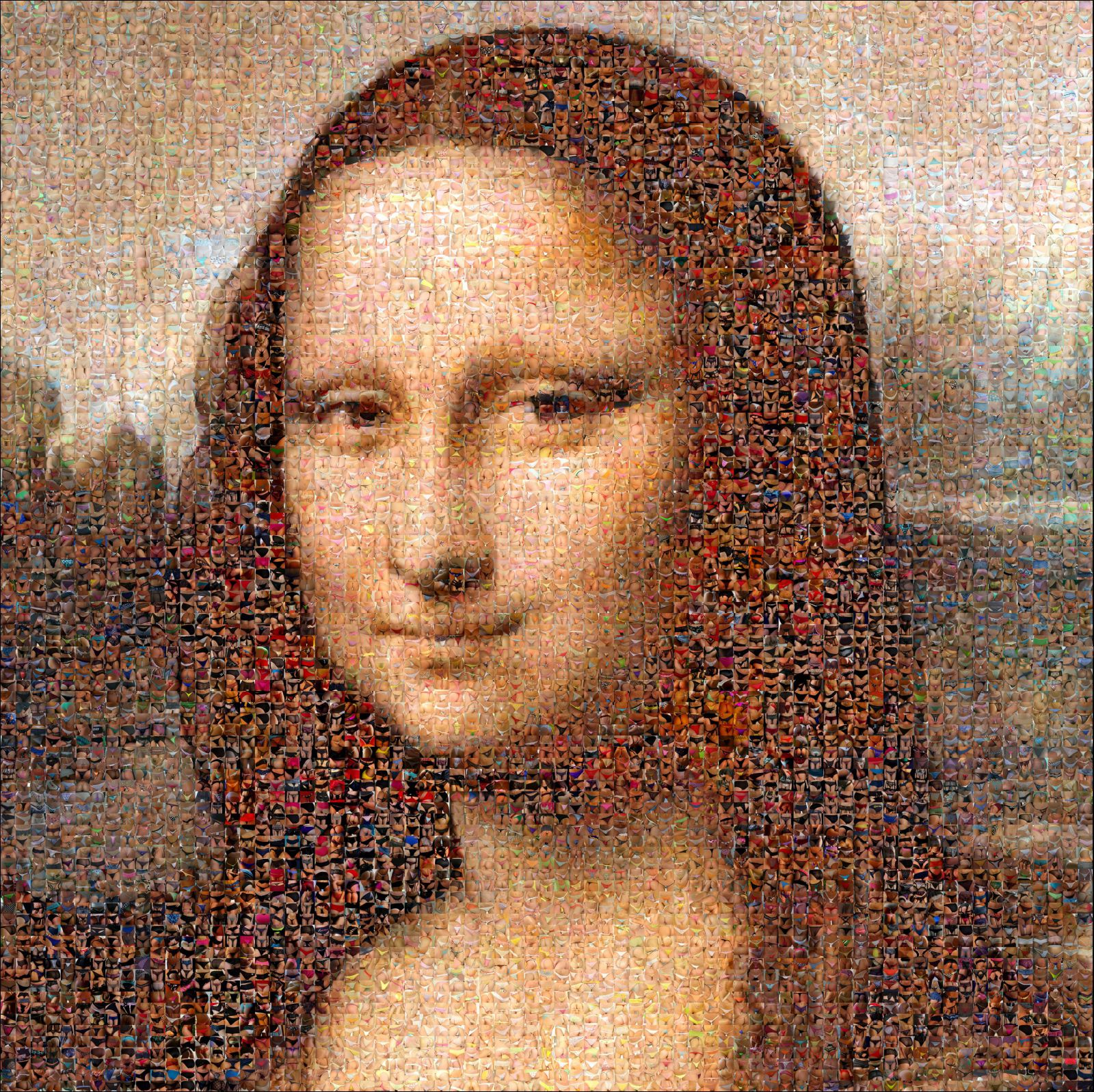L'intemporelle Joconde - Mona Lisa - Tribute to Da Vinci 