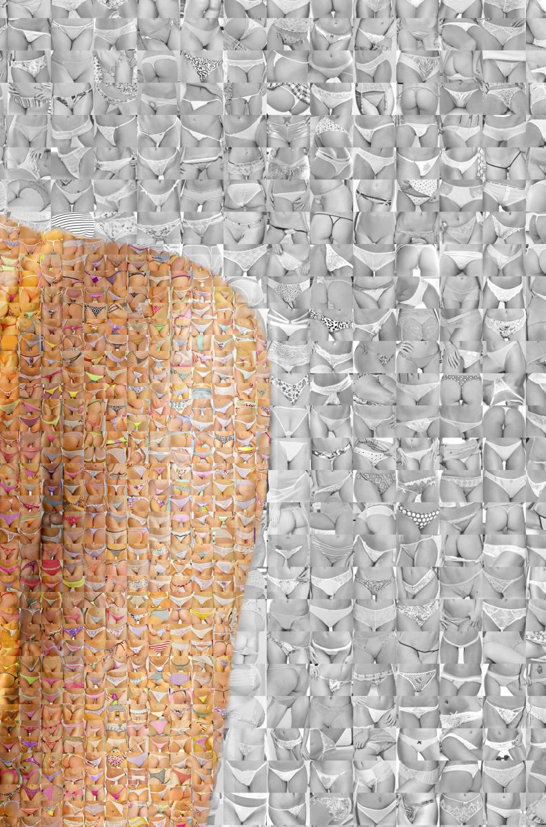 Poolside  Reverie  DD (Monochroom background) 